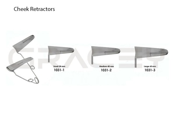 Cheek Dilators 55 mm