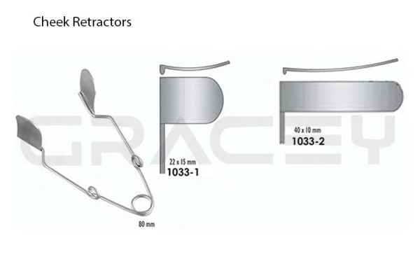 Cheek Dilators 80mm