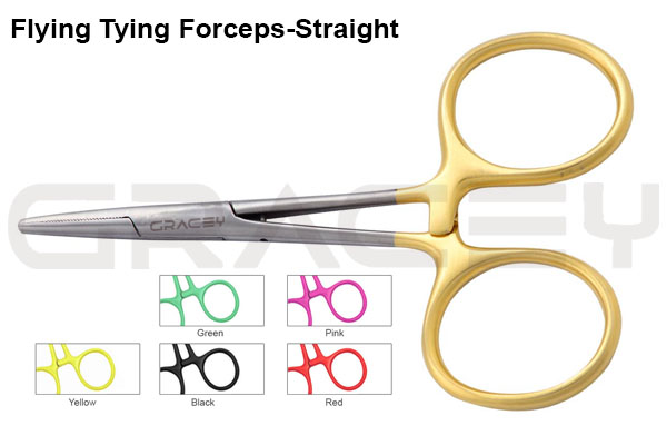 Fly Tying Forceps Straight 