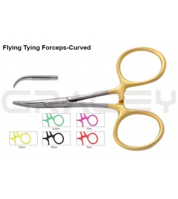 Fly Tying Forceps Curved 