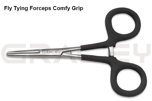 Fly Tying Forceps Comfy Grip