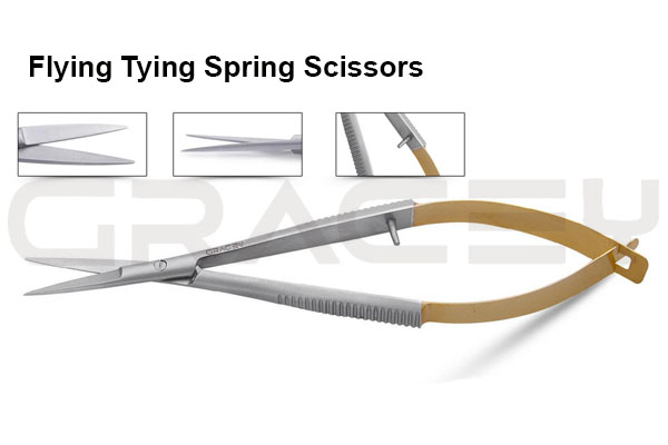 Fly Tying Spring Scissors Str