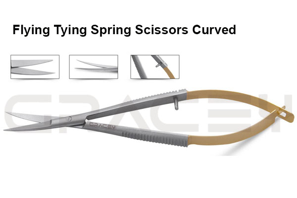 Fly Tying Spring Scissors Cvd