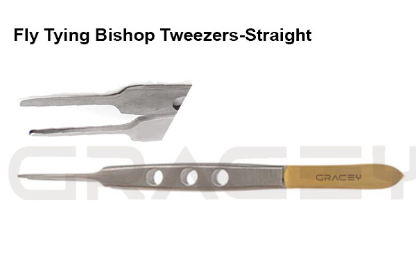 Fly tying Bishop Tweezers