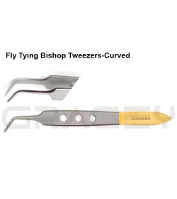 Fly tying Bishop Tweezers 