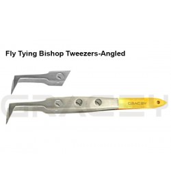 Fly tying Bishop Tweezers  