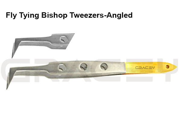 Fly tying Bishop Tweezers  