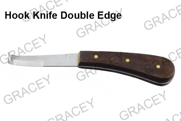 Hoof Knife Double Edge 