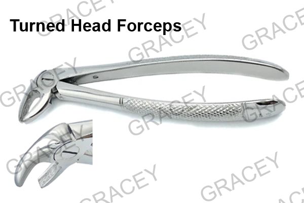 Turned Head Forceps 