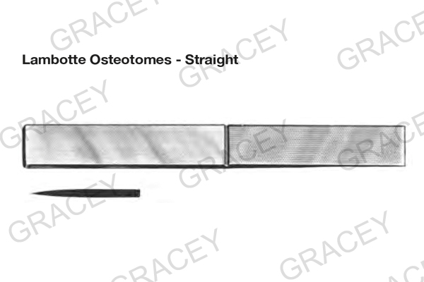 Lambotte Osteotomes Straight 