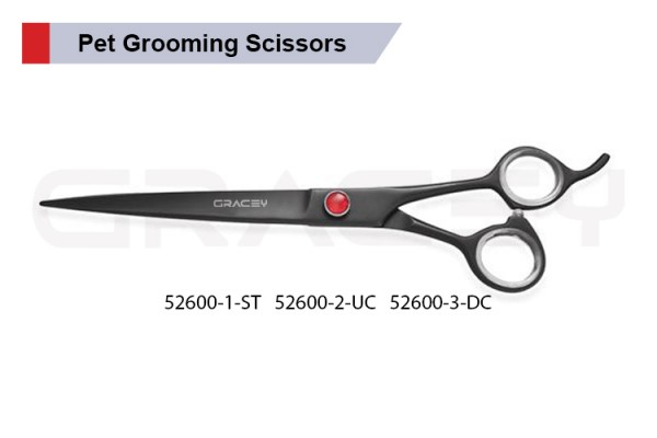 Phillpino Black Pet Scissors 7.5"