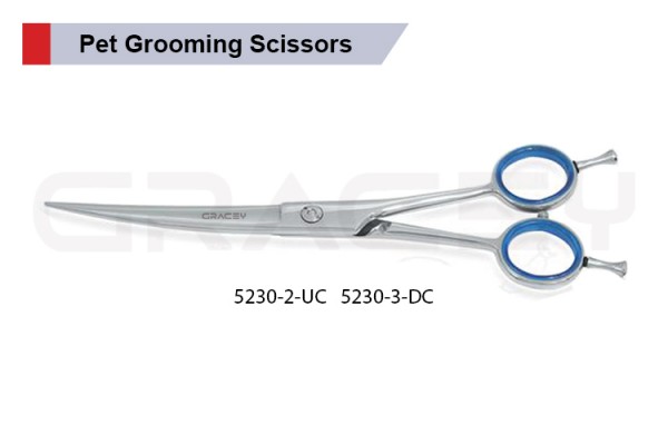 Smooth Curved Pet Scissors 8.5"