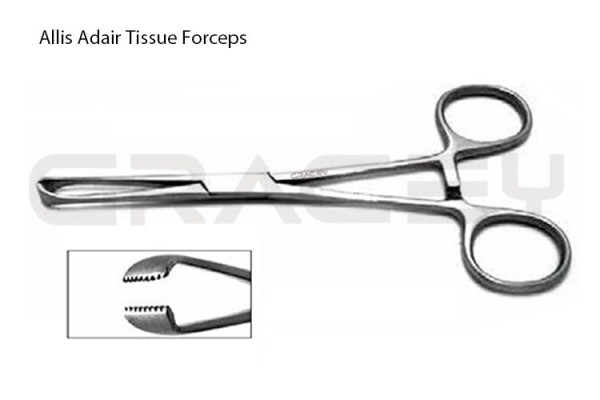 Allis Tissue Forceps Adair 