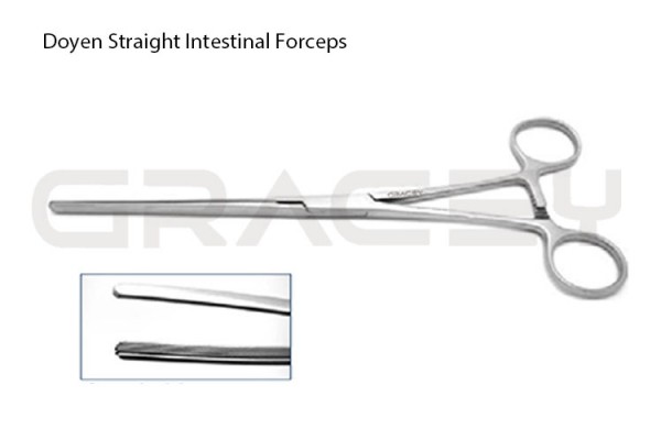 Doyen Forceps Straight 