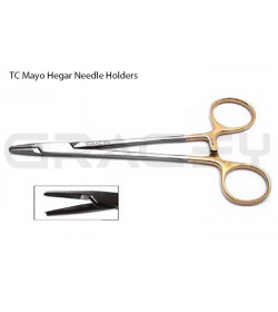 Mayo Hegar Needle Holders TC Insert