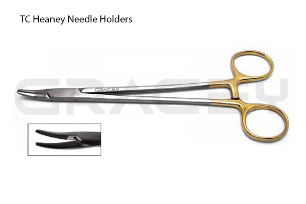 Heaney Needle Holders Tungsten Carbide