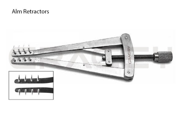 Veterinary Alm Retractors