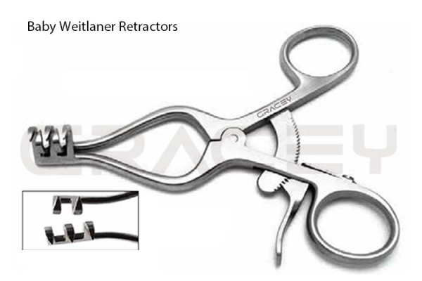 Baby Weitlaner Retractors