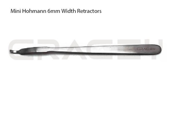 Mini Hohmann Retractors 6mm width