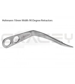 Hohmann Retractors 10mm width Angled 