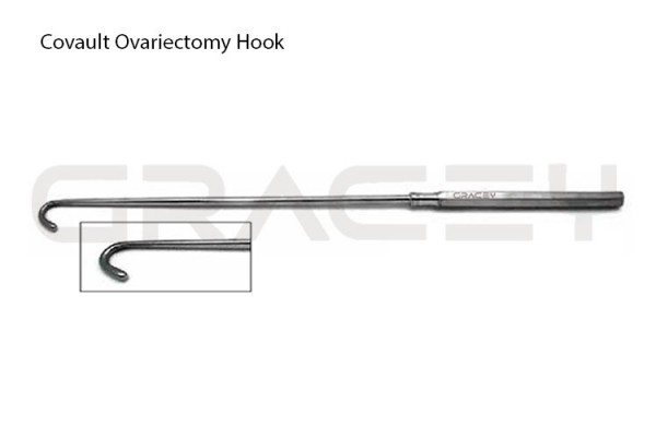 Covault Ovariectomy Hook Blunt