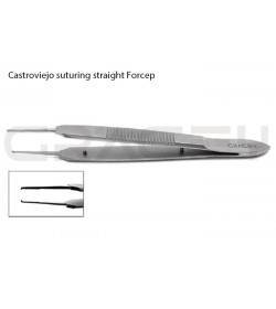 Castroviejo Suturing Forceps Straight 1x2