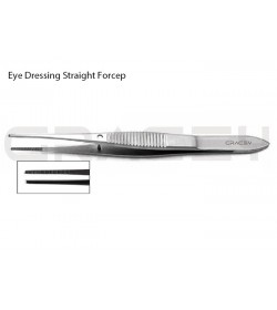 Eye Dressing Forceps Straight 