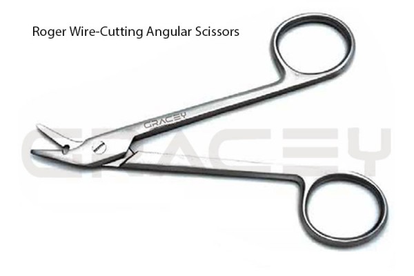 Wire Cutting Scissors Angular