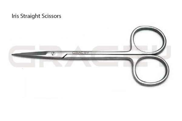 Iris Fine Scissors Straight 