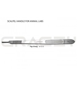 Veterinary Scalpel Handle Long No-3