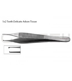 Adson Tissue Forceps 1x2 Delicate