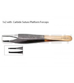 Adson Forceps 1x2 with TC Suture 