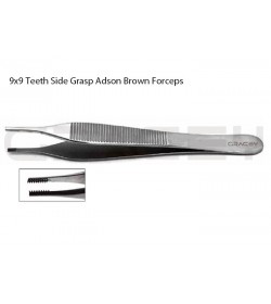 Adson Brown Forceps 9x9