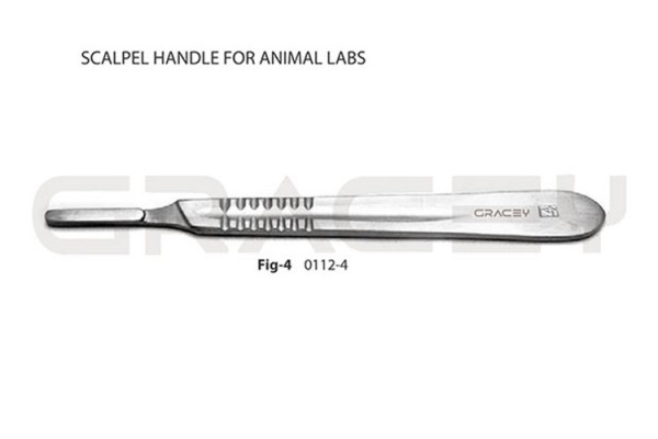 Veterinary Scalpel Handle No-4