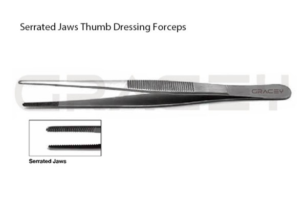 Thumb Dressing Forceps