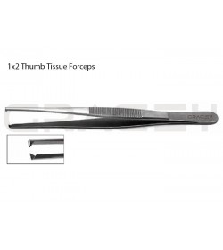 Thumb Tissue Forceps 1x2