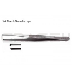 Thumb Tissue Forceps 3x4