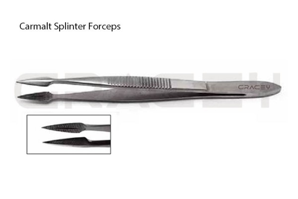 Carmalt Splinter Forceps 