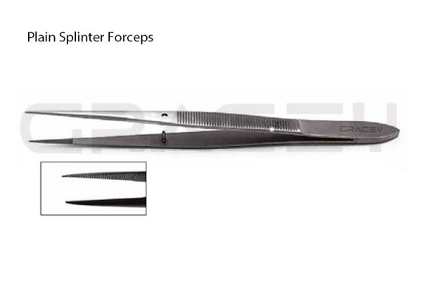 Plain Splinter Forceps