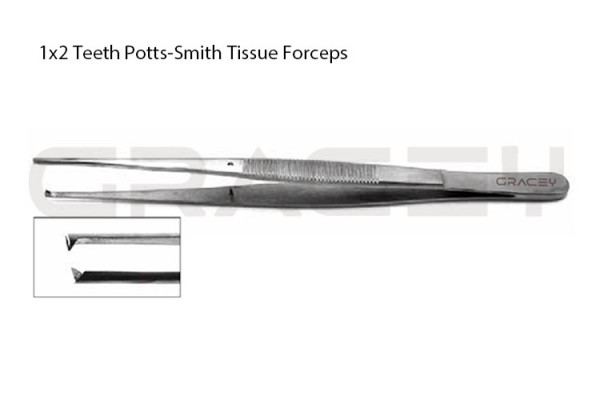 Potts Smith Tissue Forceps 