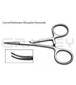 Hartmann Mosquito Forceps Curved 