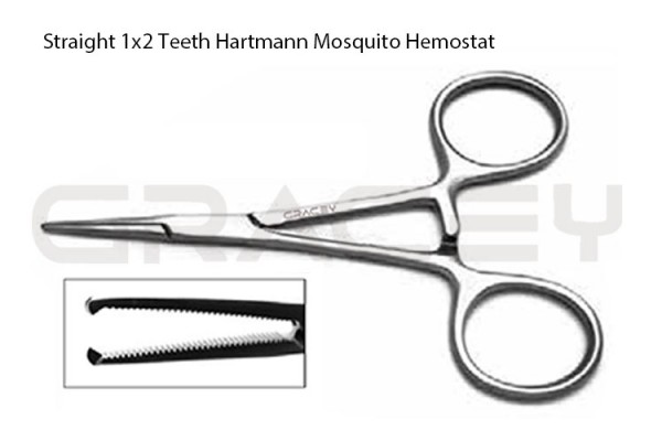 Hartmann Mosquito Forceps Straight 1x2