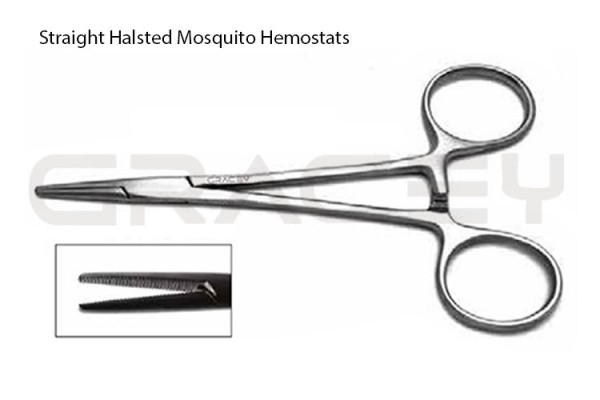Halsted Mosquito Forceps Straight 