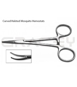 Halsted Mosquito Forceps Curved 