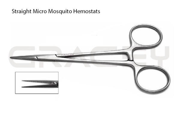 Hemostats Micro Mosquito Forceps Straight