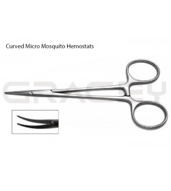 Hemostats Micro Mosquito Forceps Curved