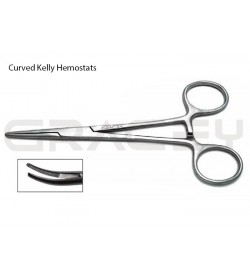 Kelly Forceps Curved for Research