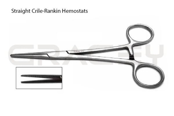 Crile Rankin Forceps Straight 