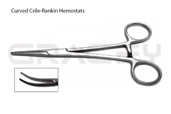 Crile Rankin Forcep Curved