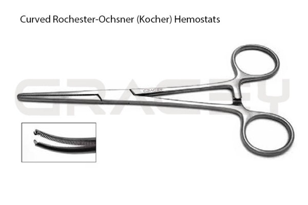 Rochester Ochsner Kocher Curved